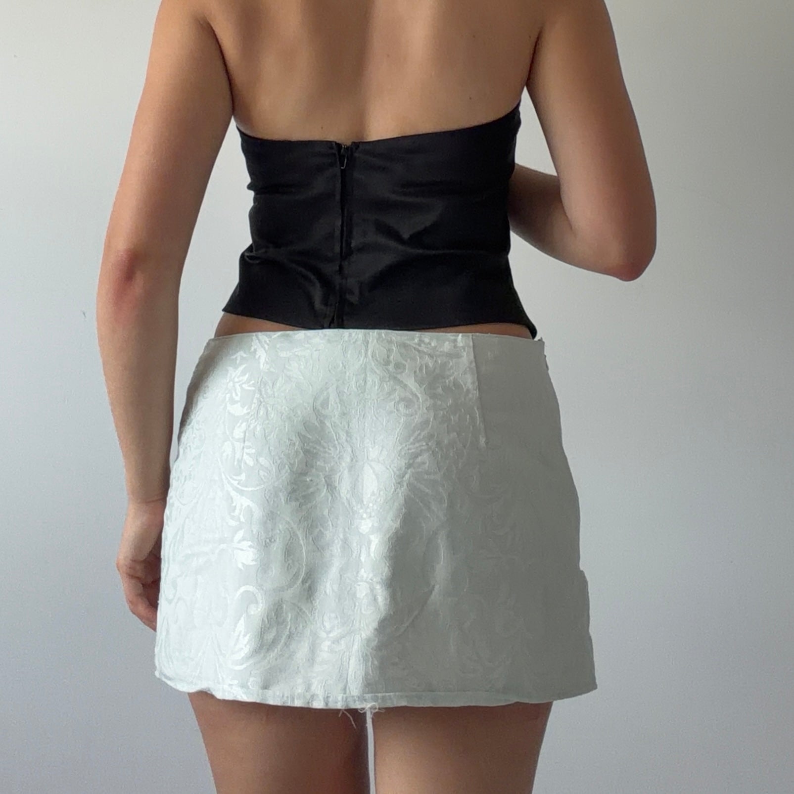 Extyn Beaded Strapless Corset | S