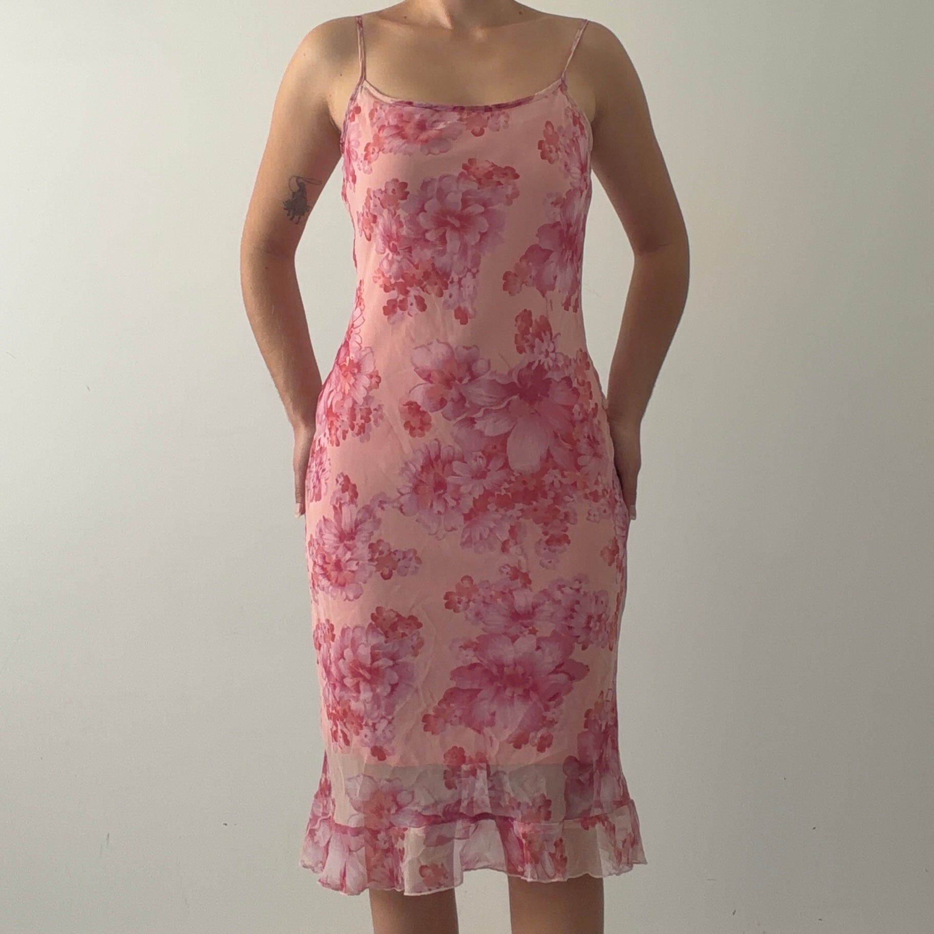 My Michelle Floral Midi Dress | 10-12