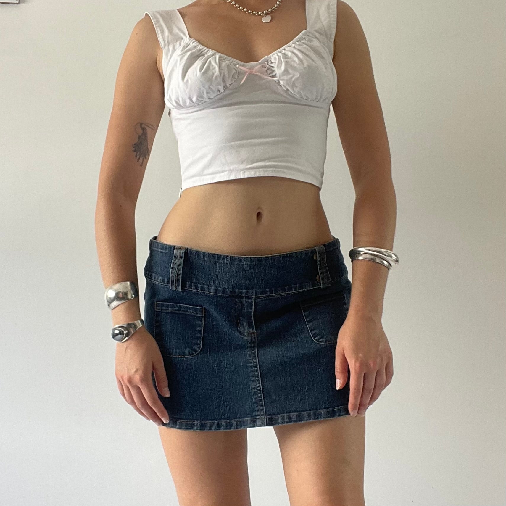 Real Denim Micro Mini | 10-12
