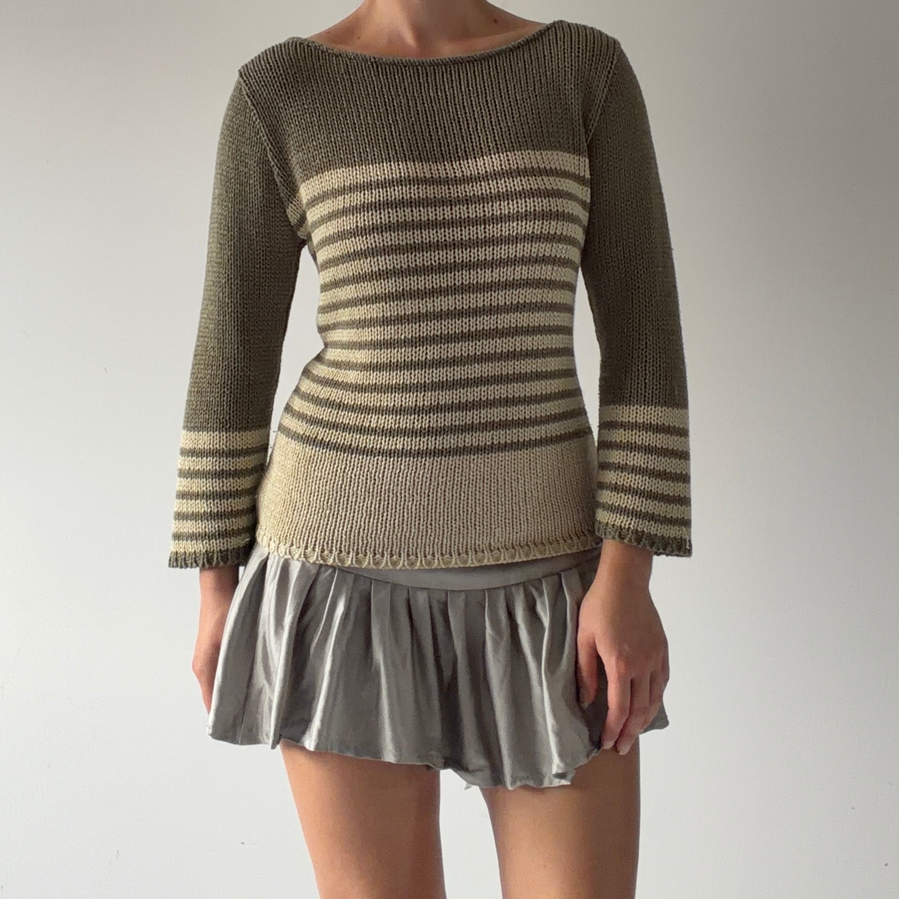 Camaíeu Stripe Knit | 8-12