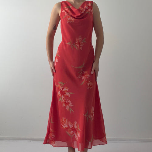 Studio I Cowl Maxi Dress | L
