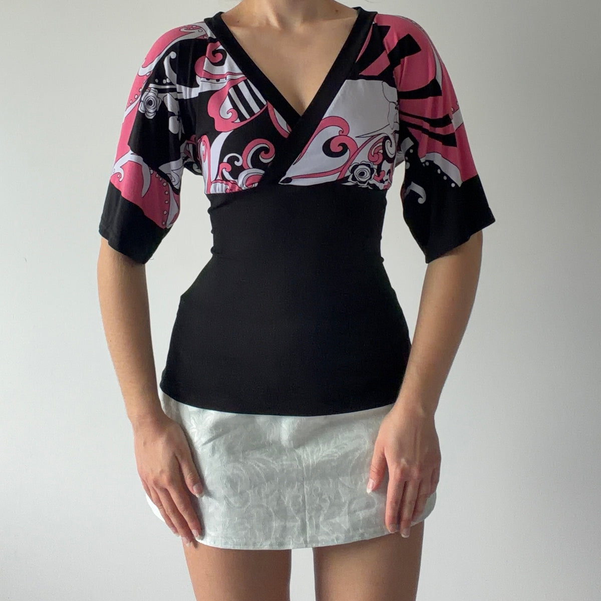 Wrapper Print Top | L