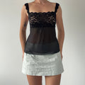 Cabernet Lace Babydoll Top | 10-12