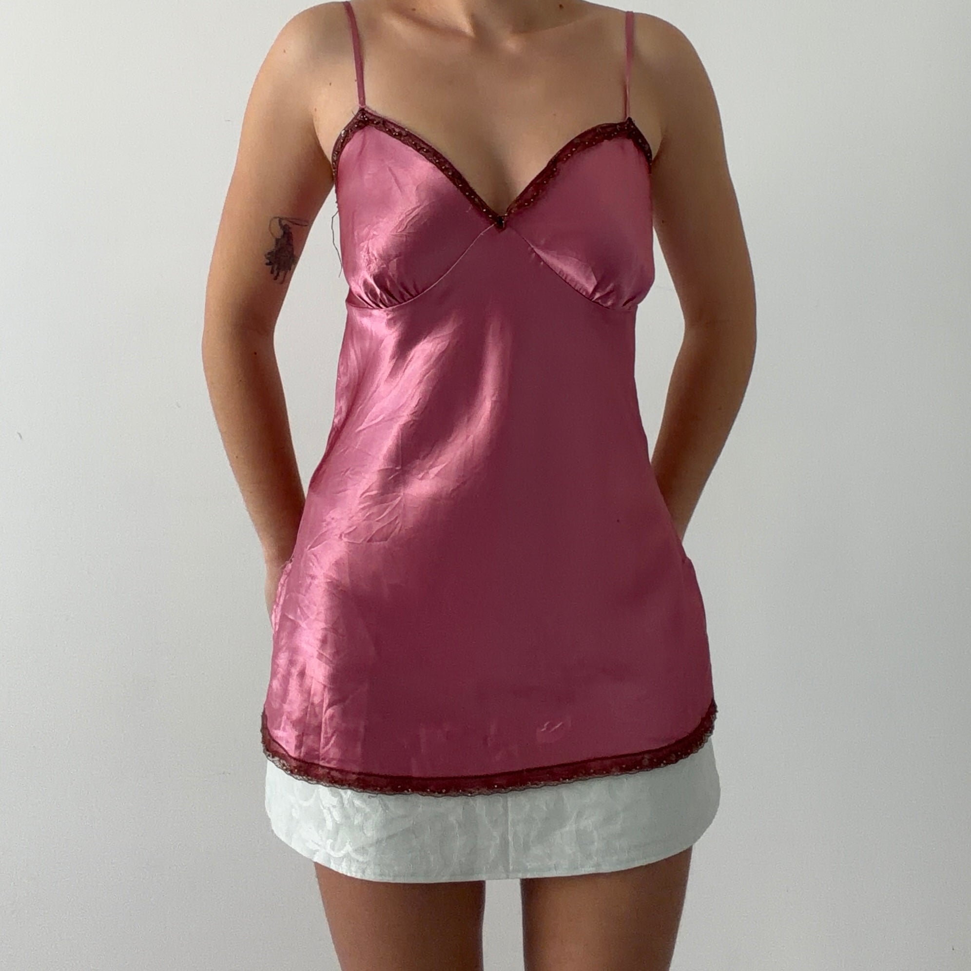Xhilaration Satin Cami | M