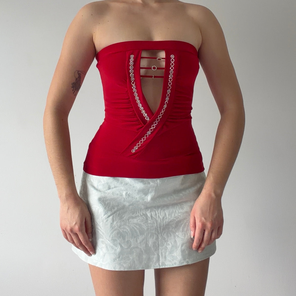 Vizio Strapless Top | S