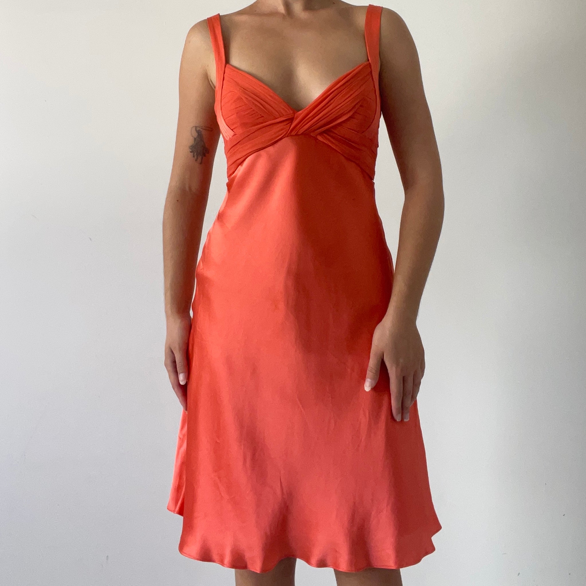 Truese Silk Midi Dress | 10-12