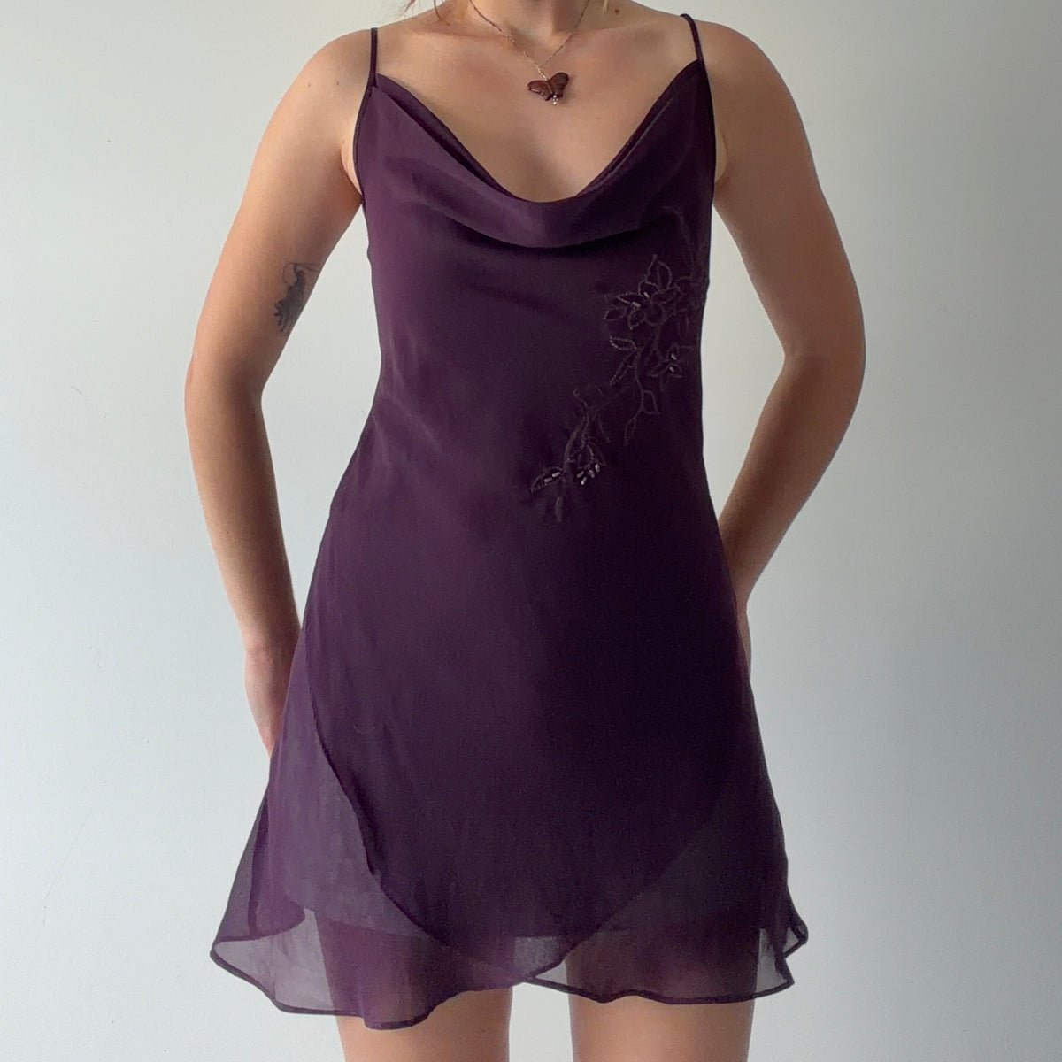 La Vie En Rose Cowl Cami | M-L