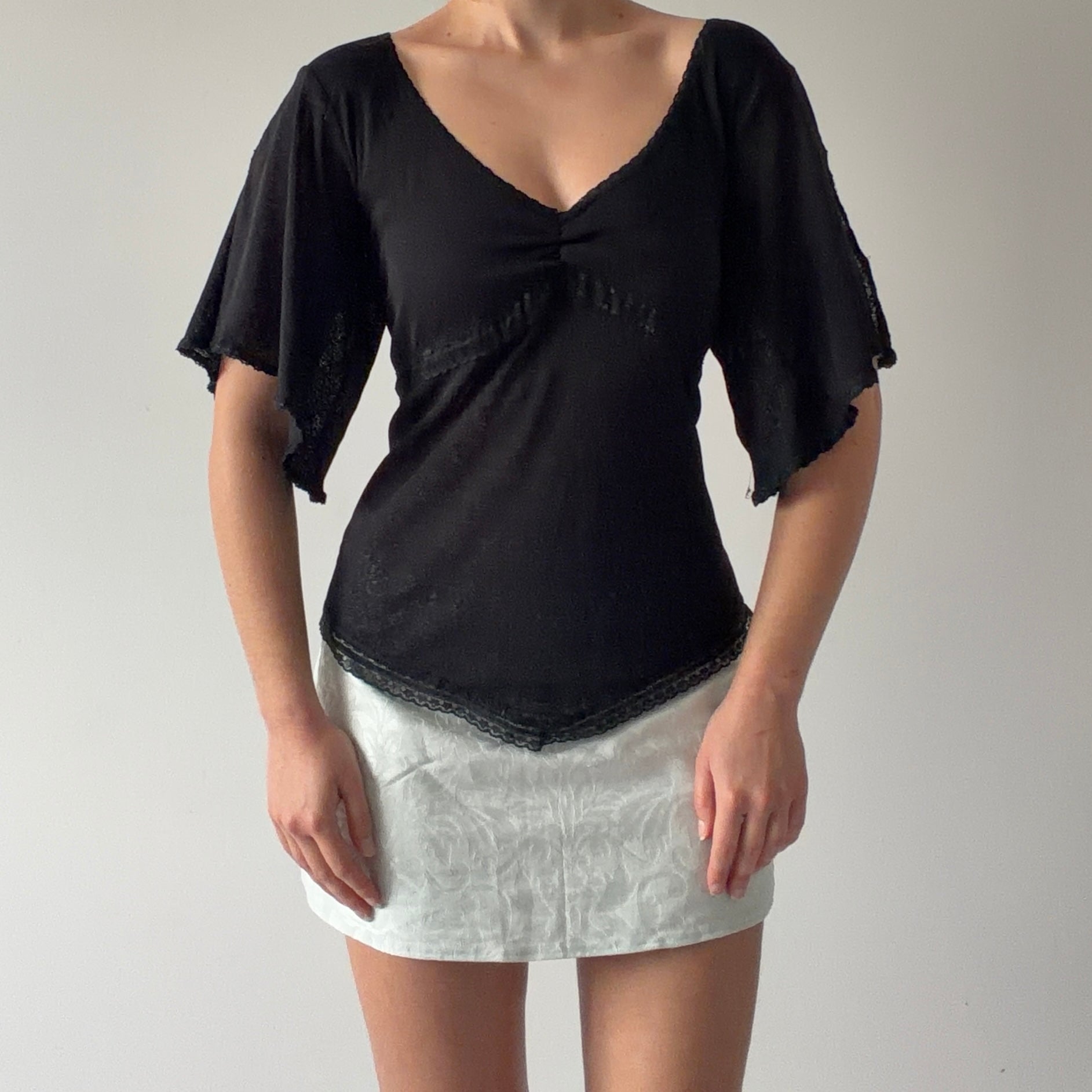 Crossroads Bell Sleeve Top | L