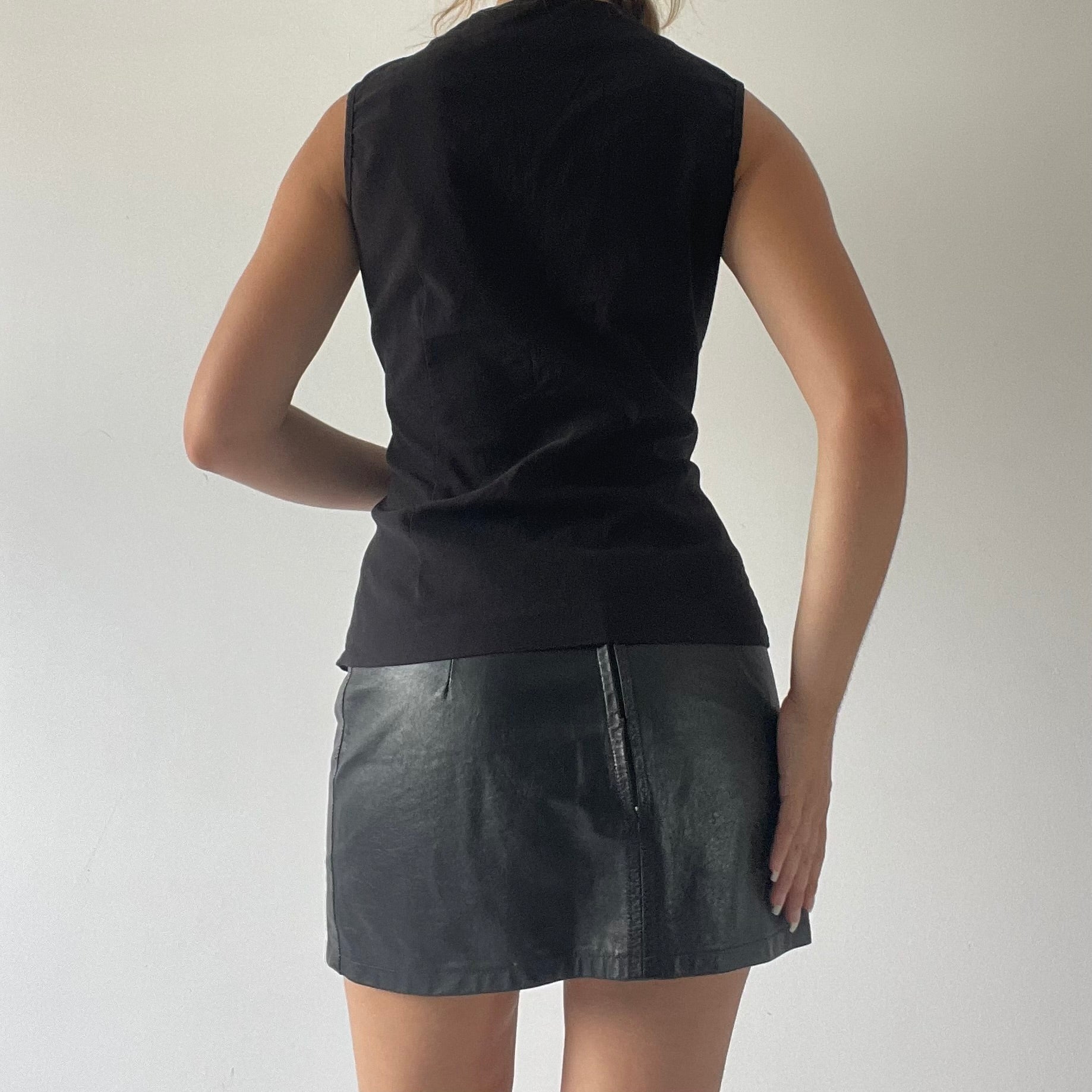 Spiral Double Zip Tank Top | Made in NZ | 10-12