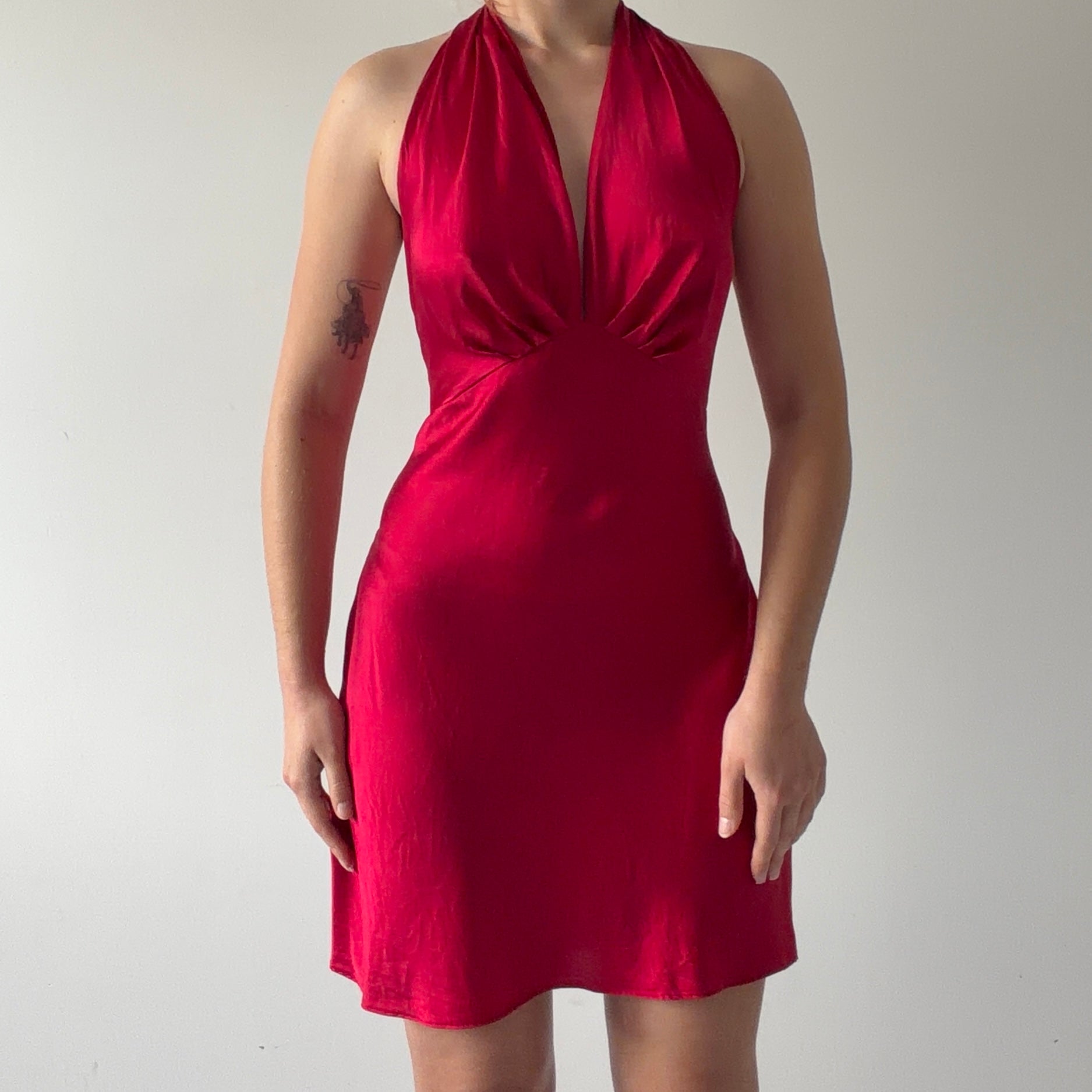 Victoria's Secret Gold Label Silk Mini Dress | S