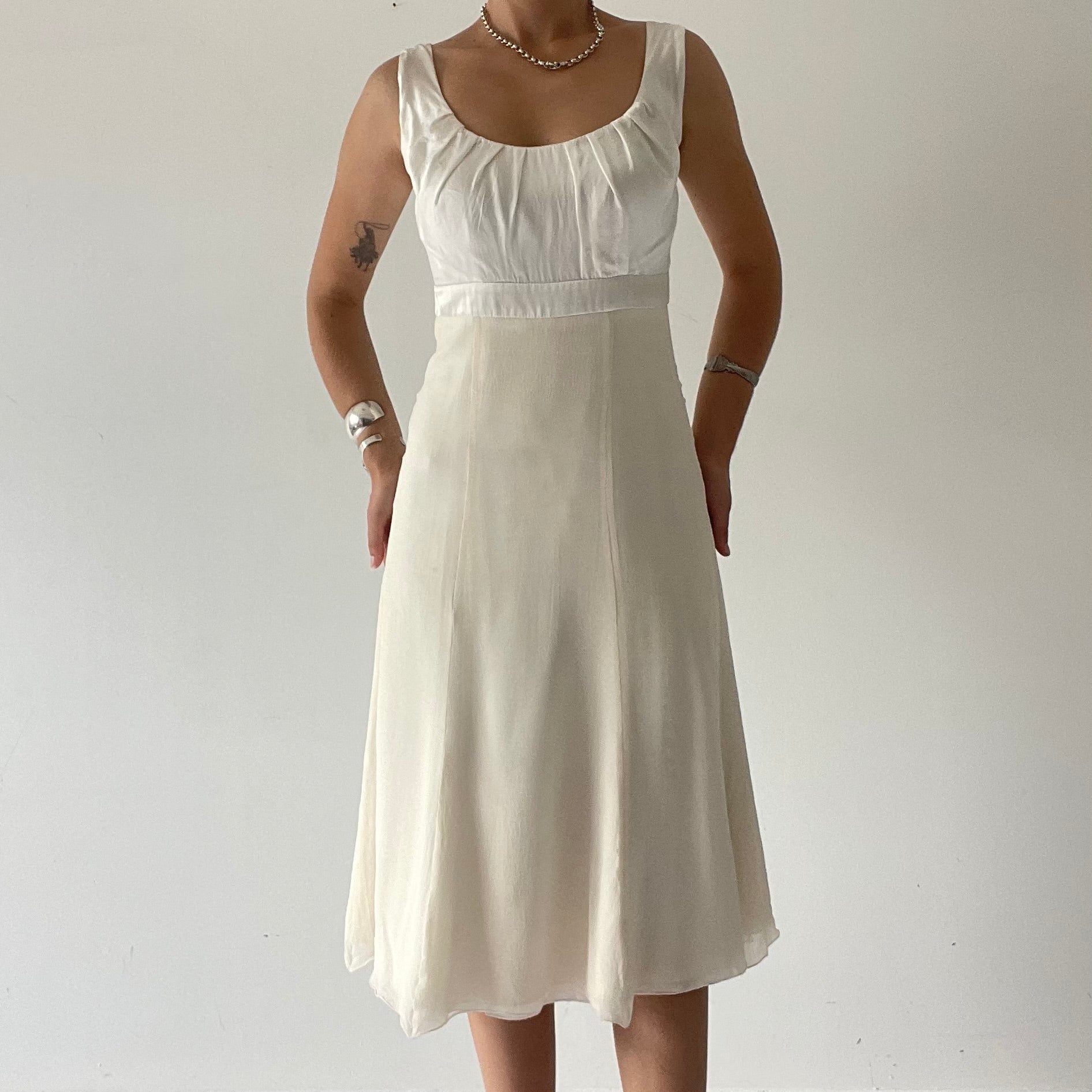 Jane Rhodes Silk Babydoll Dress | 6-8