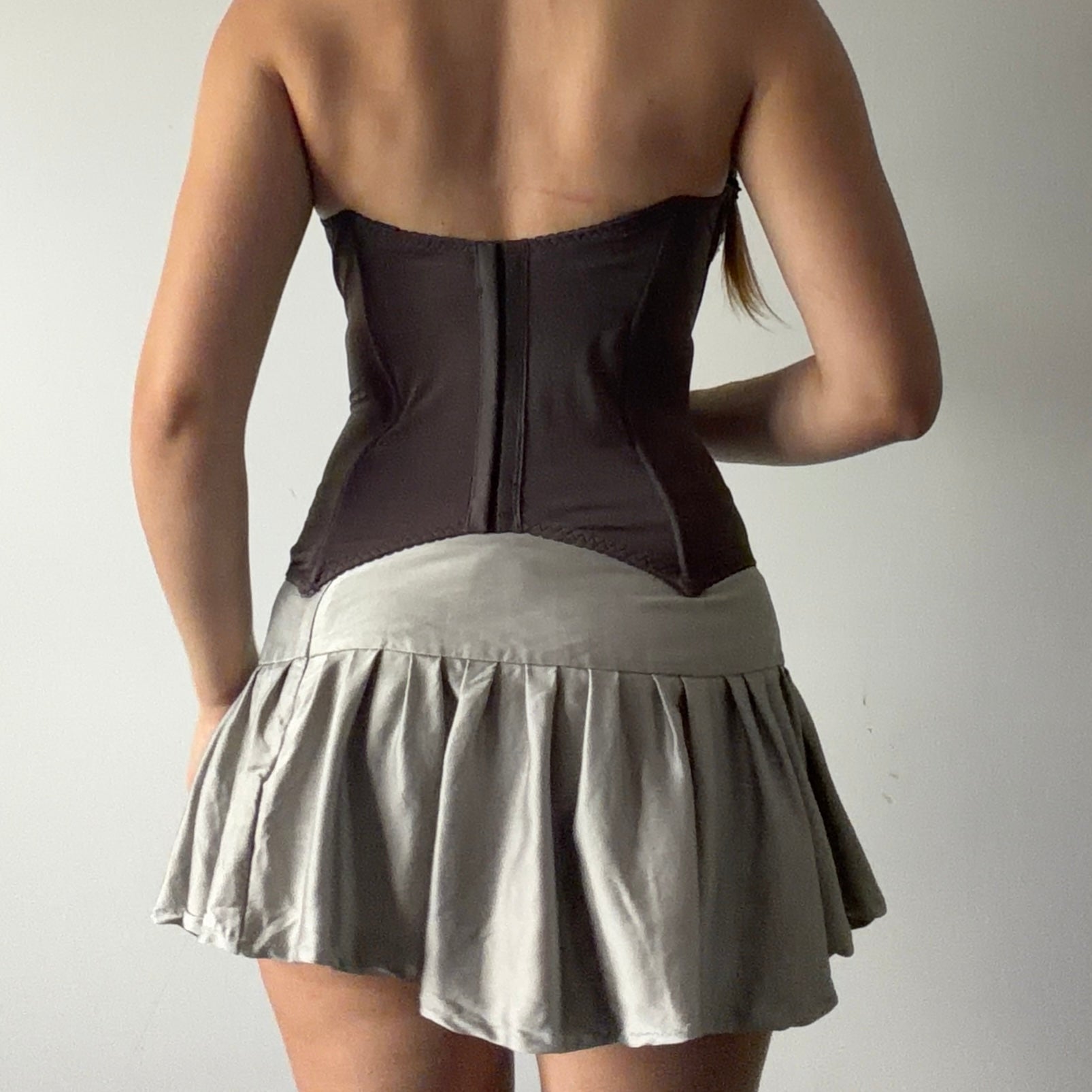 Embroidered Strapless Corset | L