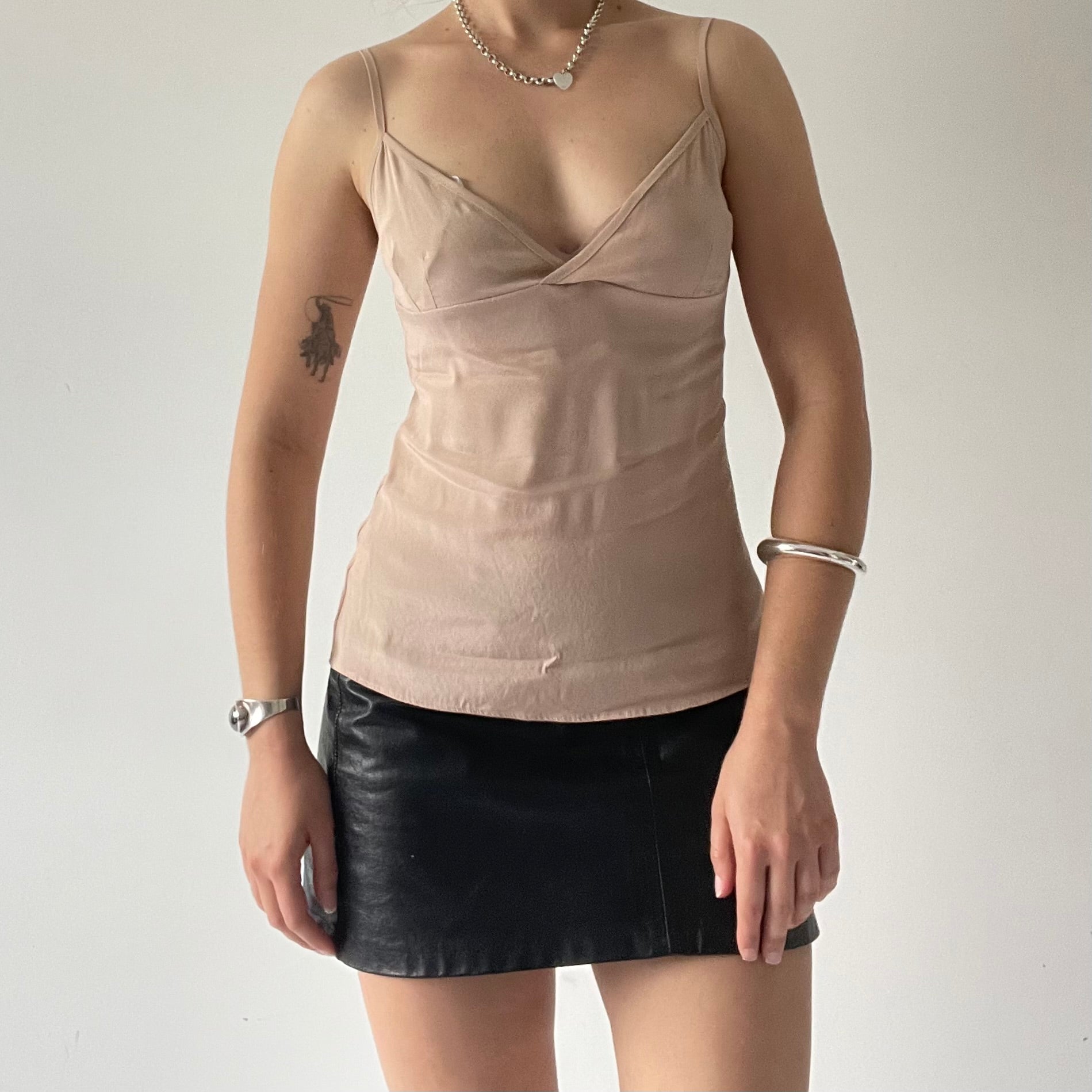 Silk Cami Tank Top