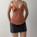 Gilligan & O'Malley Satin Babydoll Top | S