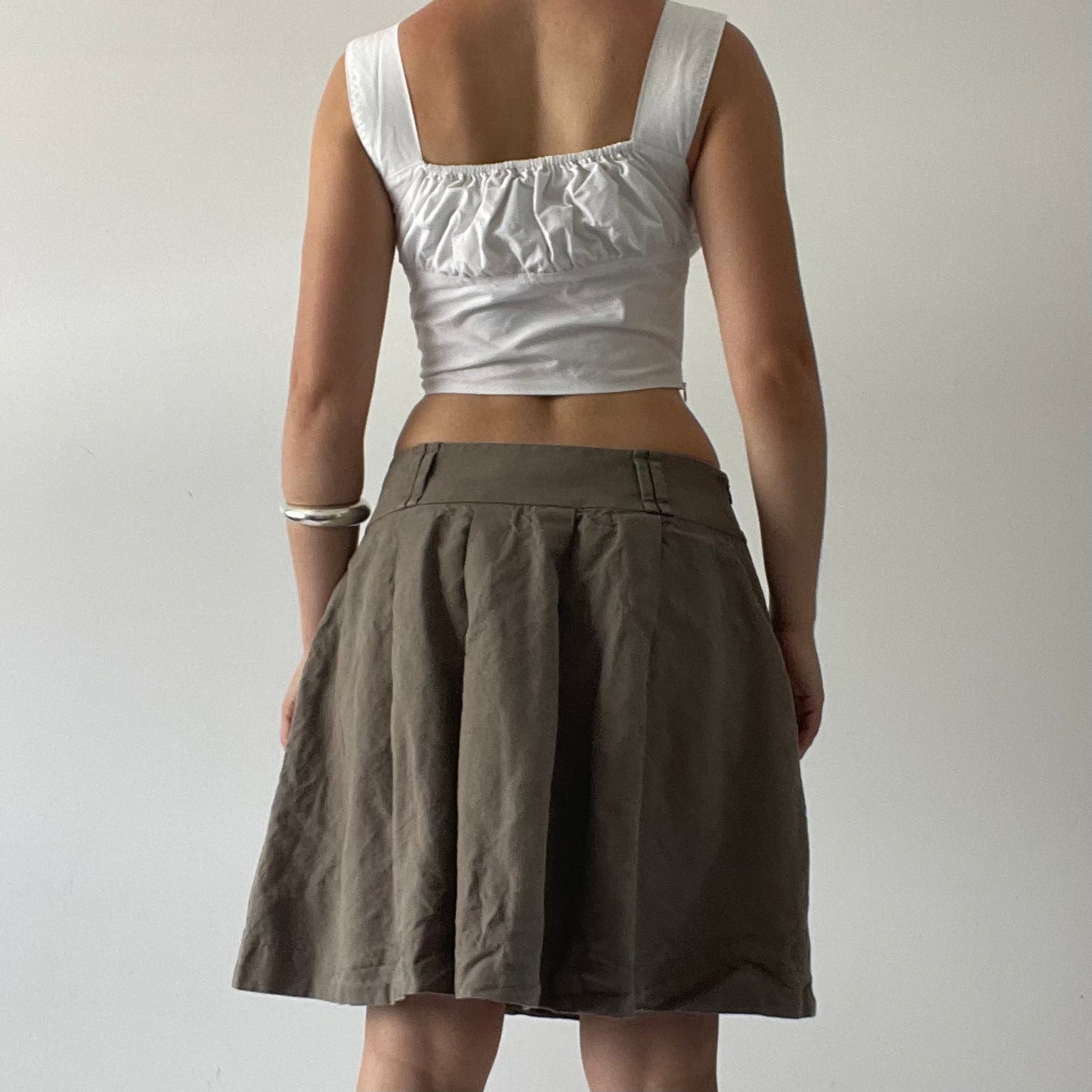 Cue Pleated Mini Skirt | 10-12