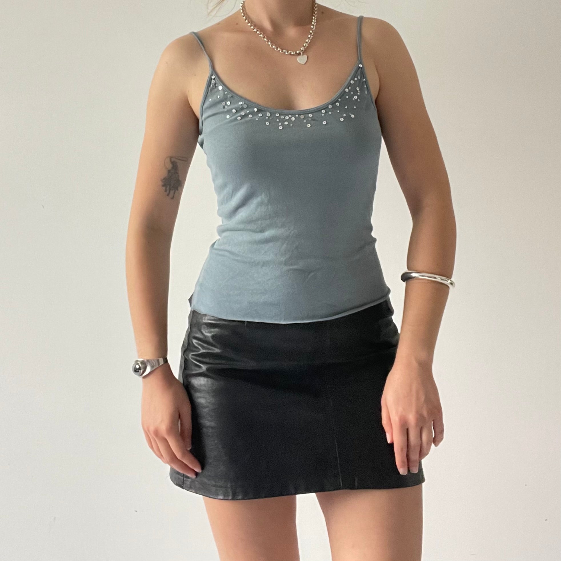 Sequin Cami Tank Top | 8-10