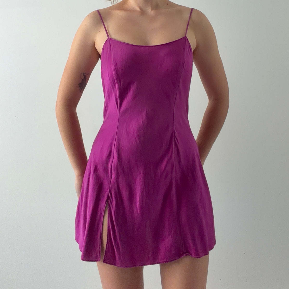 Victoria's Secret Silk Slip Dress | S
