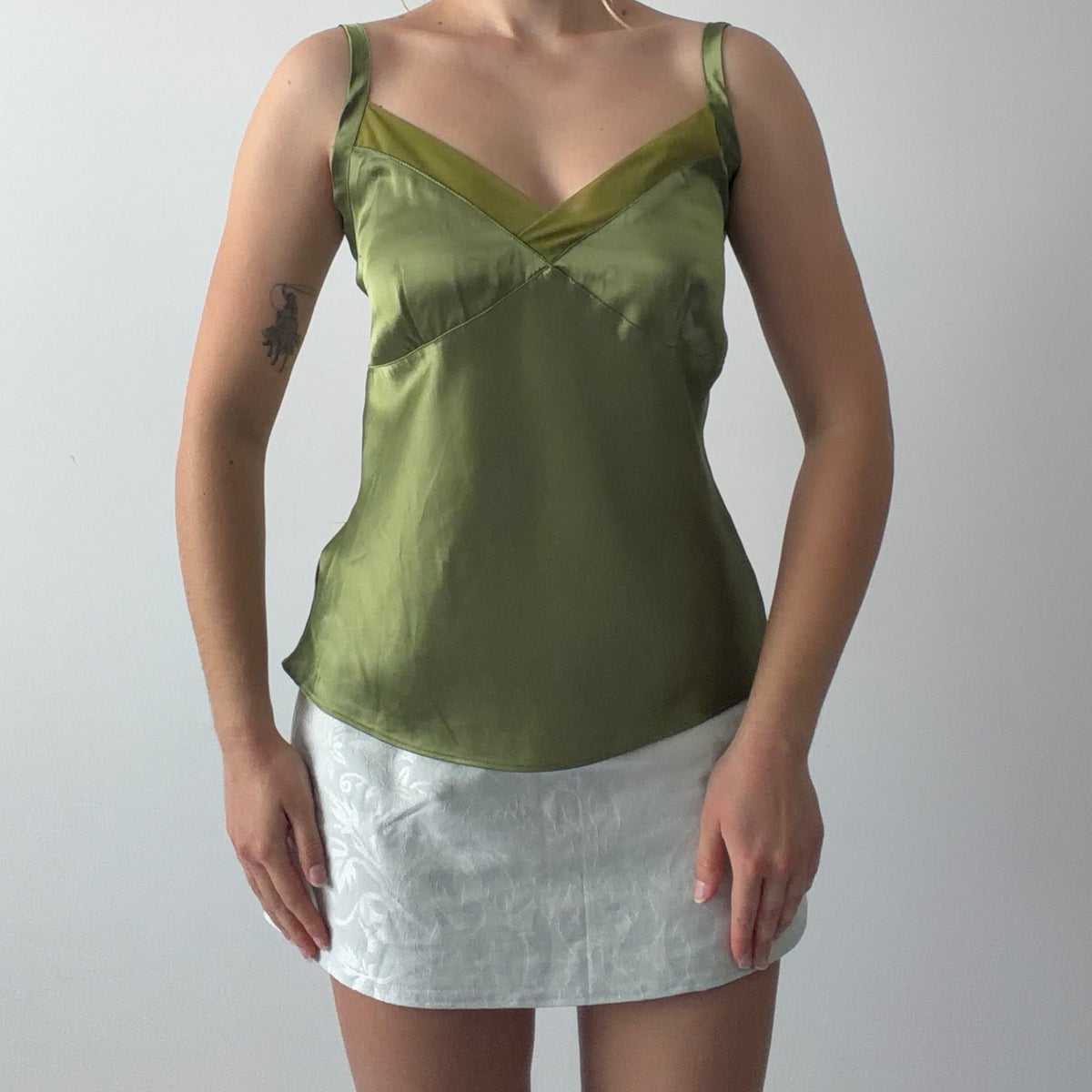 George Satin Cami Top | 8-10