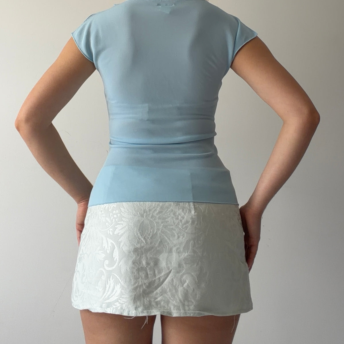 Vixen Baby Blue Tank Top | M