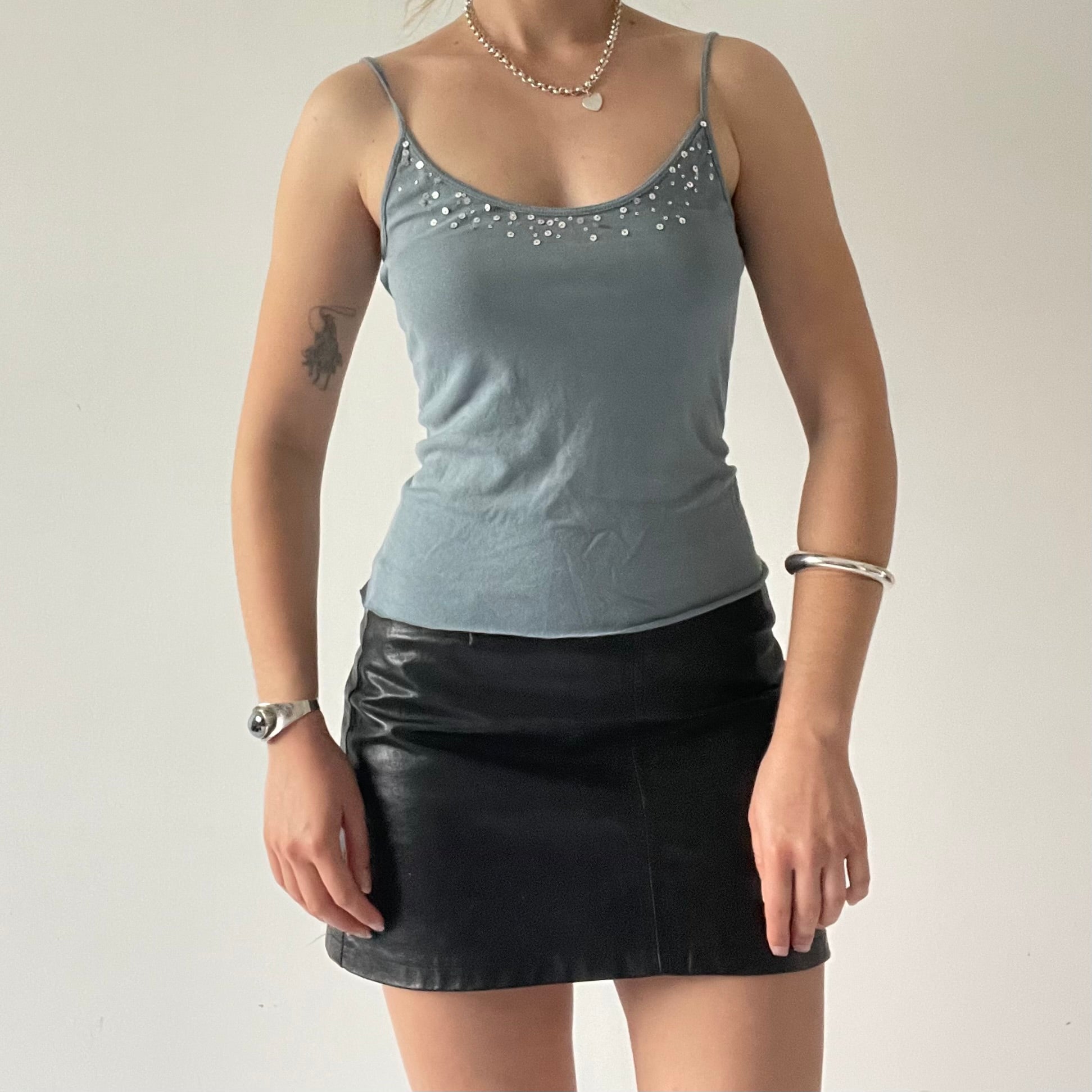 Sequin Cami Tank Top | 8-10