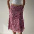 Talbots Silk Midi Skirt | XS