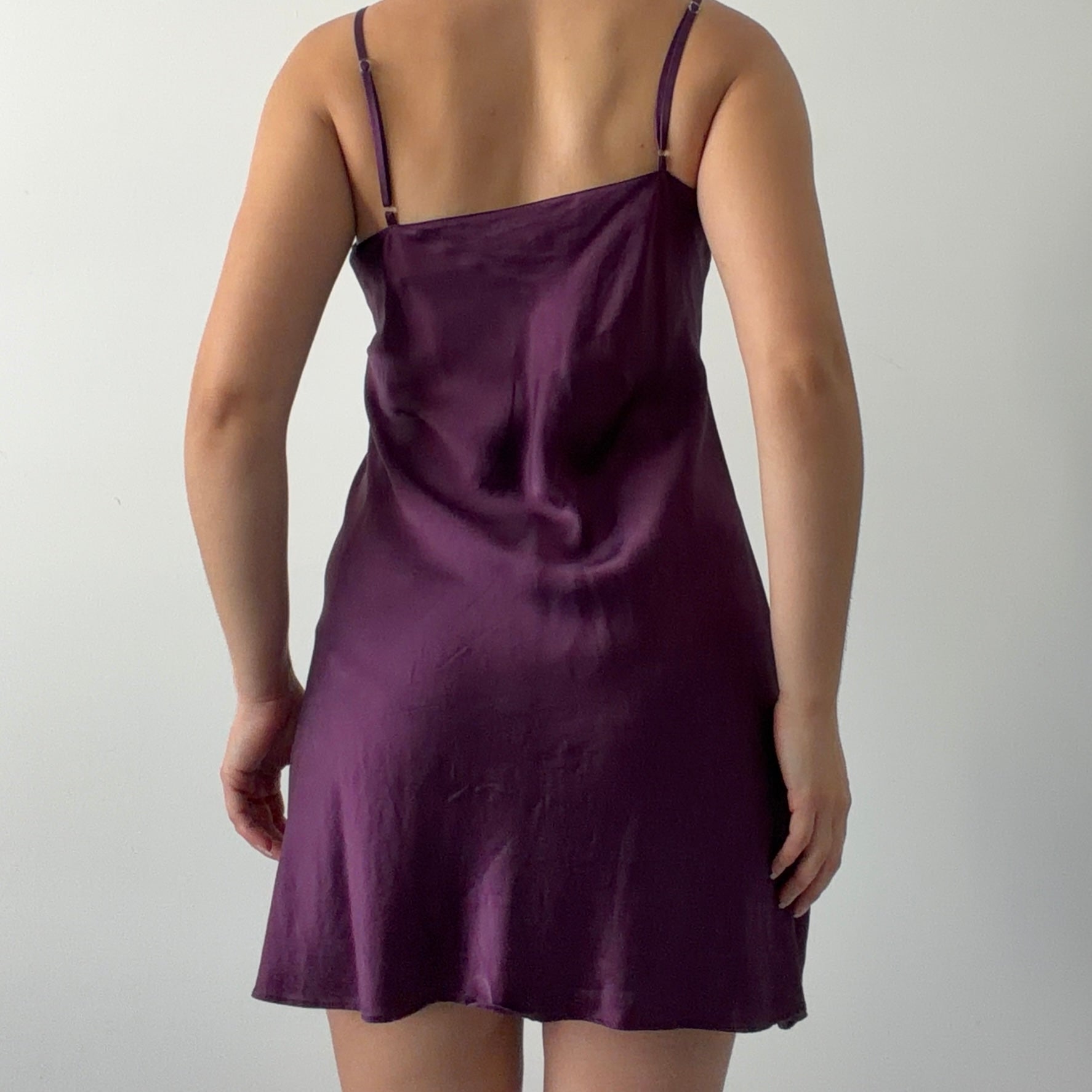 Lady Avenue Silk Lace Slip | M
