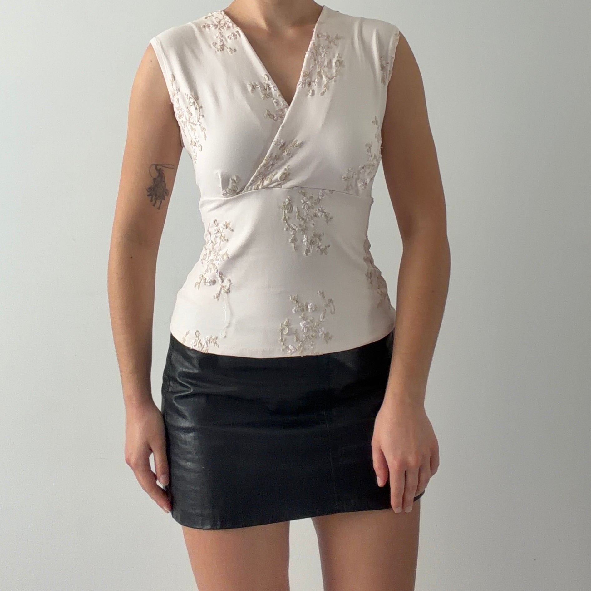 Flora Nikrooz Babydoll Top | Made in USA | 8-10