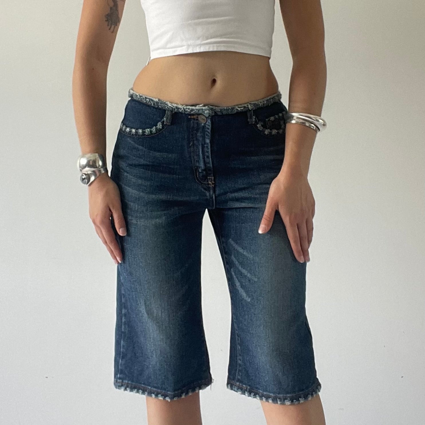 Wafeboy Denim Jorts | 8-10