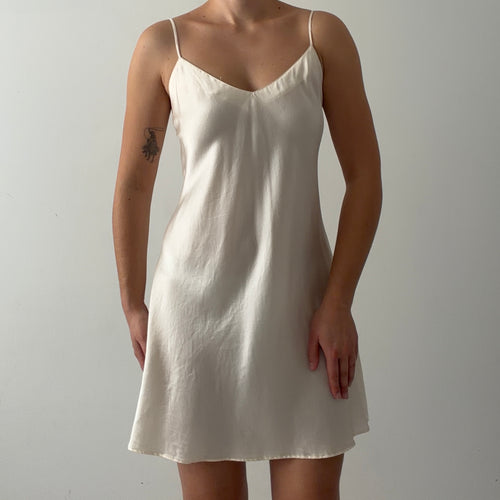 Victoria's Secret Gold Label Silk Slip | 10-12