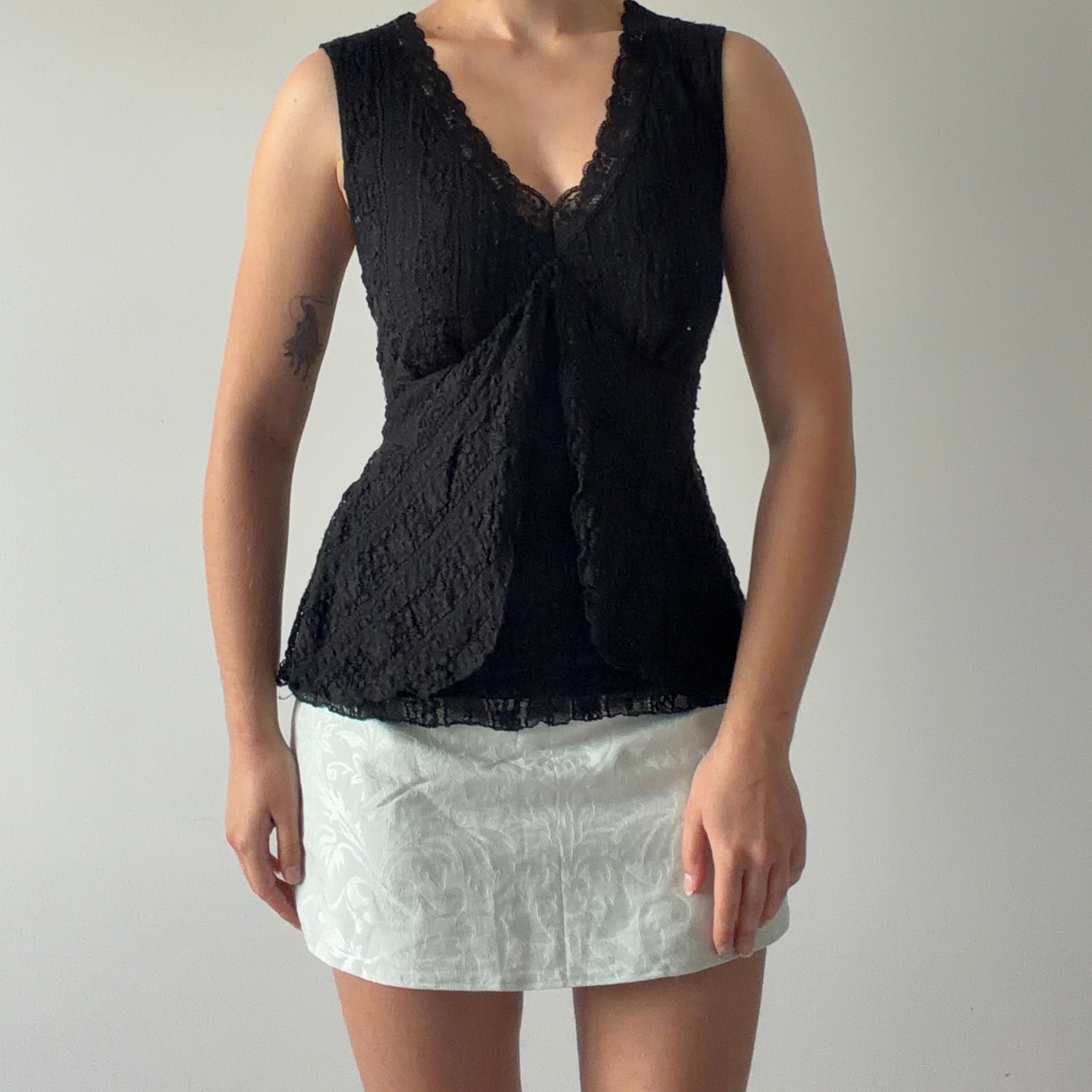 Apt. 9 Lace Babydoll Top | 10-12