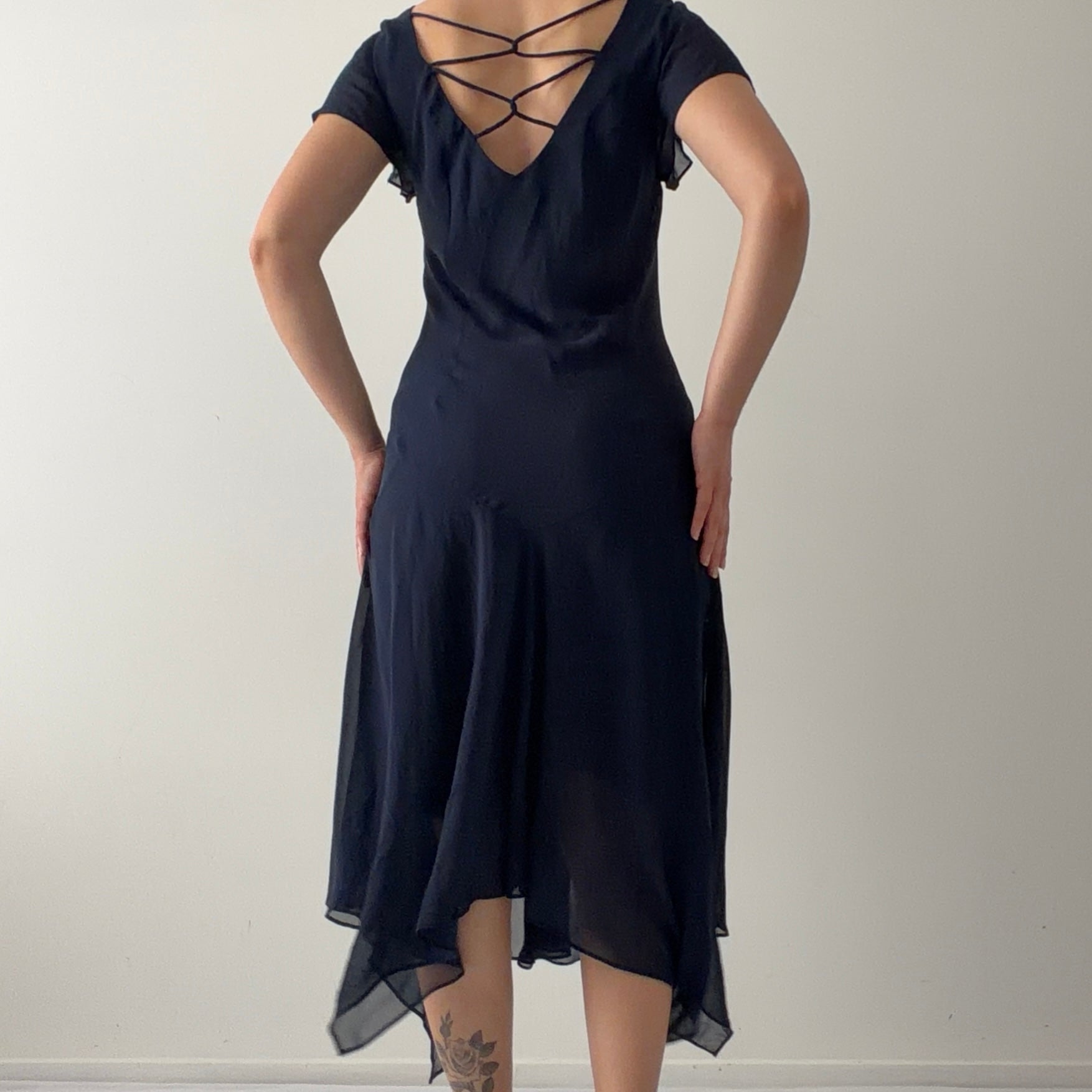 S.L.fashions Beaded Midi Dress | L