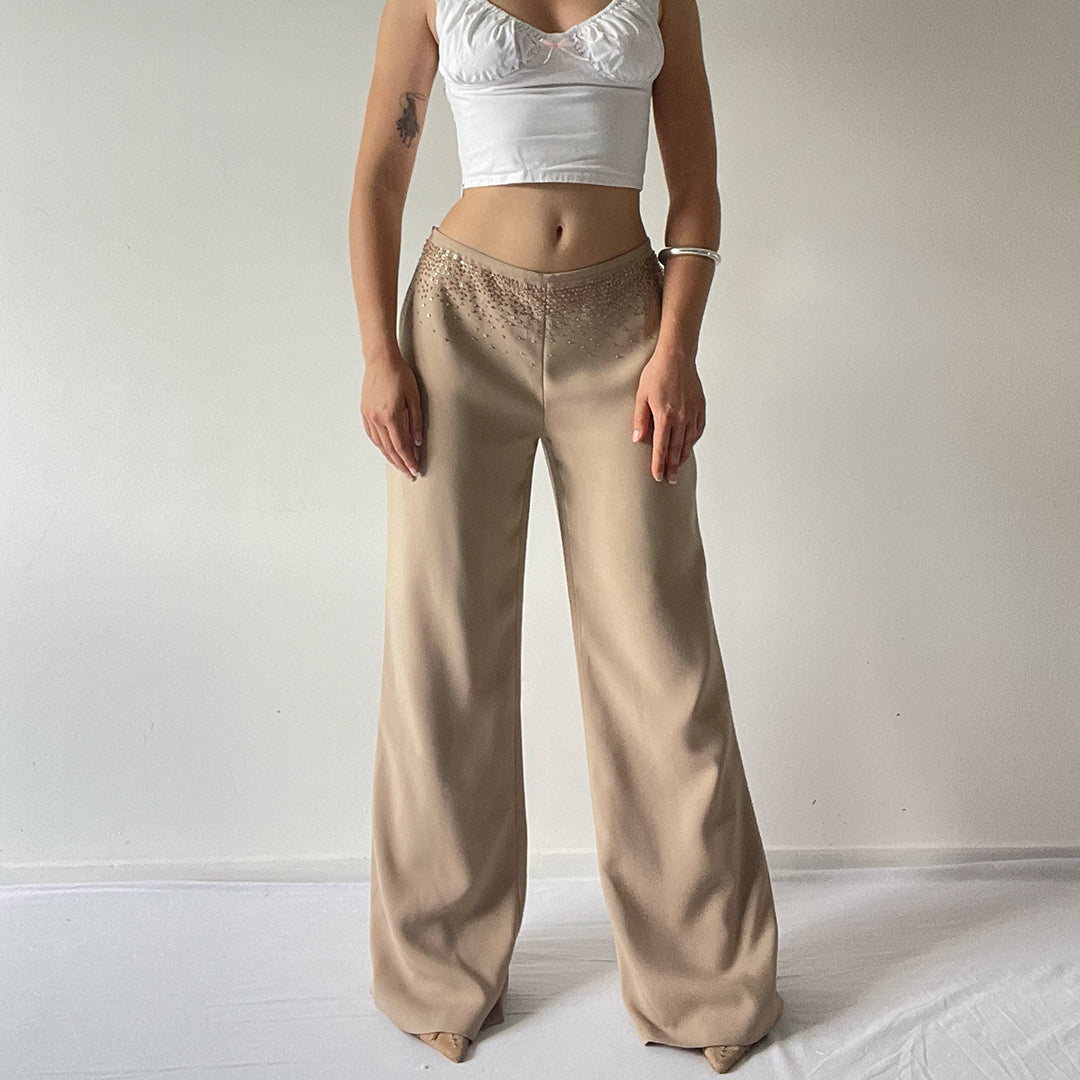 Next Beaded Wide Leg Pants |10-12