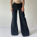 90s Max Wide Leg Pants | 14-16