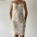 Floral Mini Slip Dress | S
