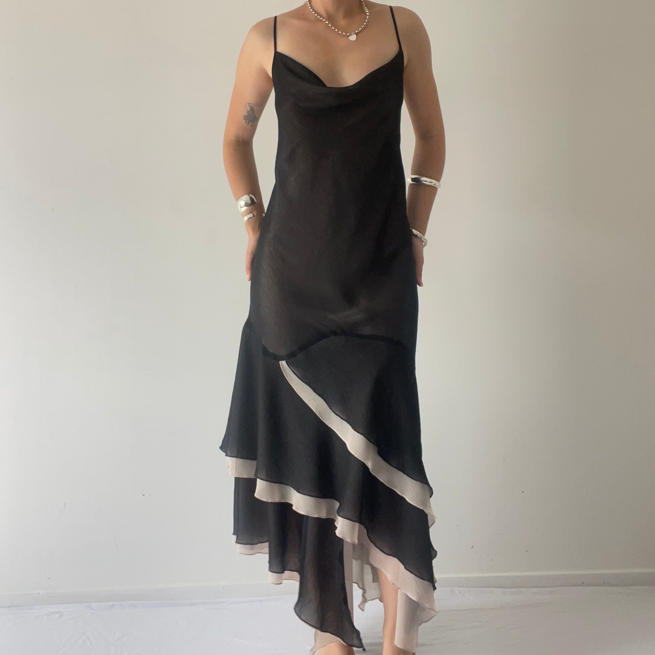 Envy Ruffle Maxi Dress | 12-14