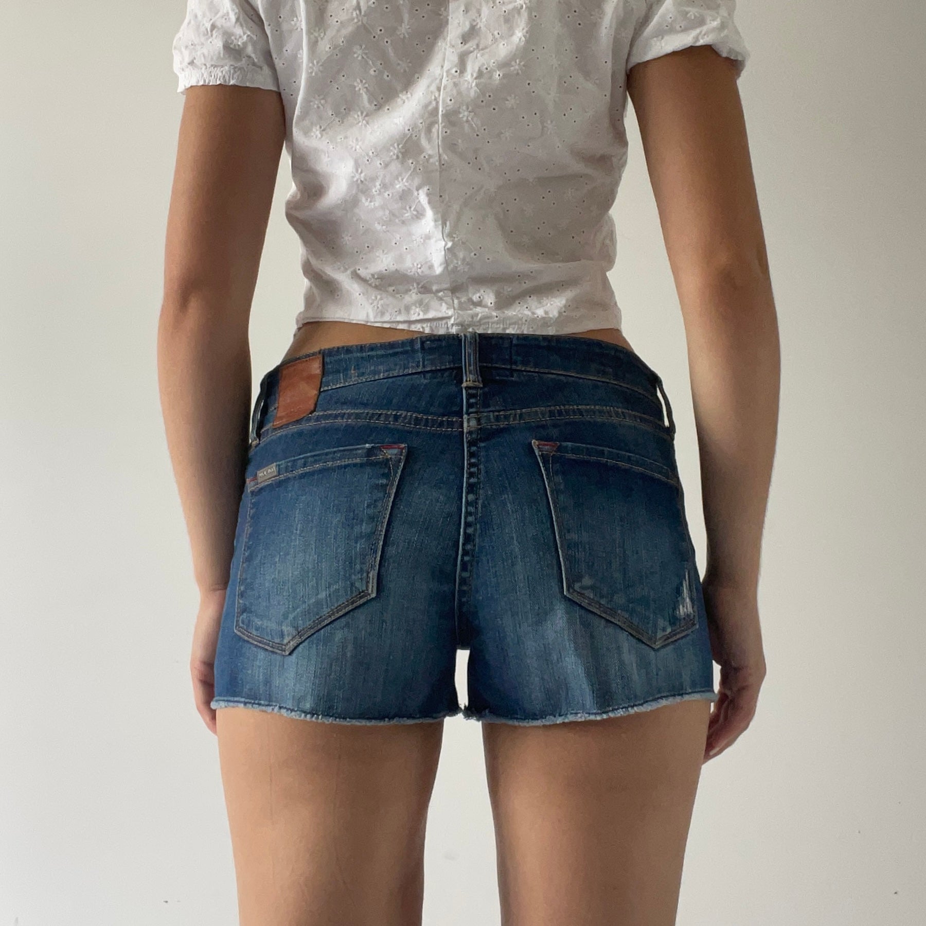 Micro Mini Denim Shorts | 6-8