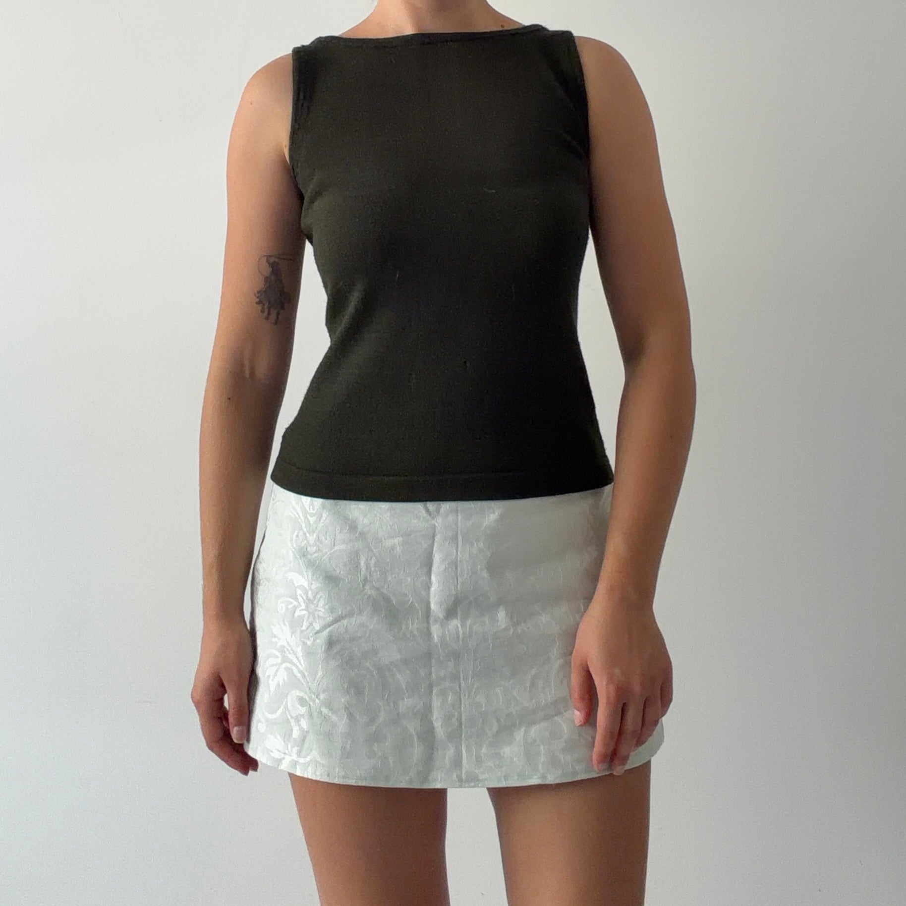 Nola 90s Wool Boat Top | 8-10