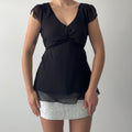 Reitmans Babydoll Tie Top | 12-14