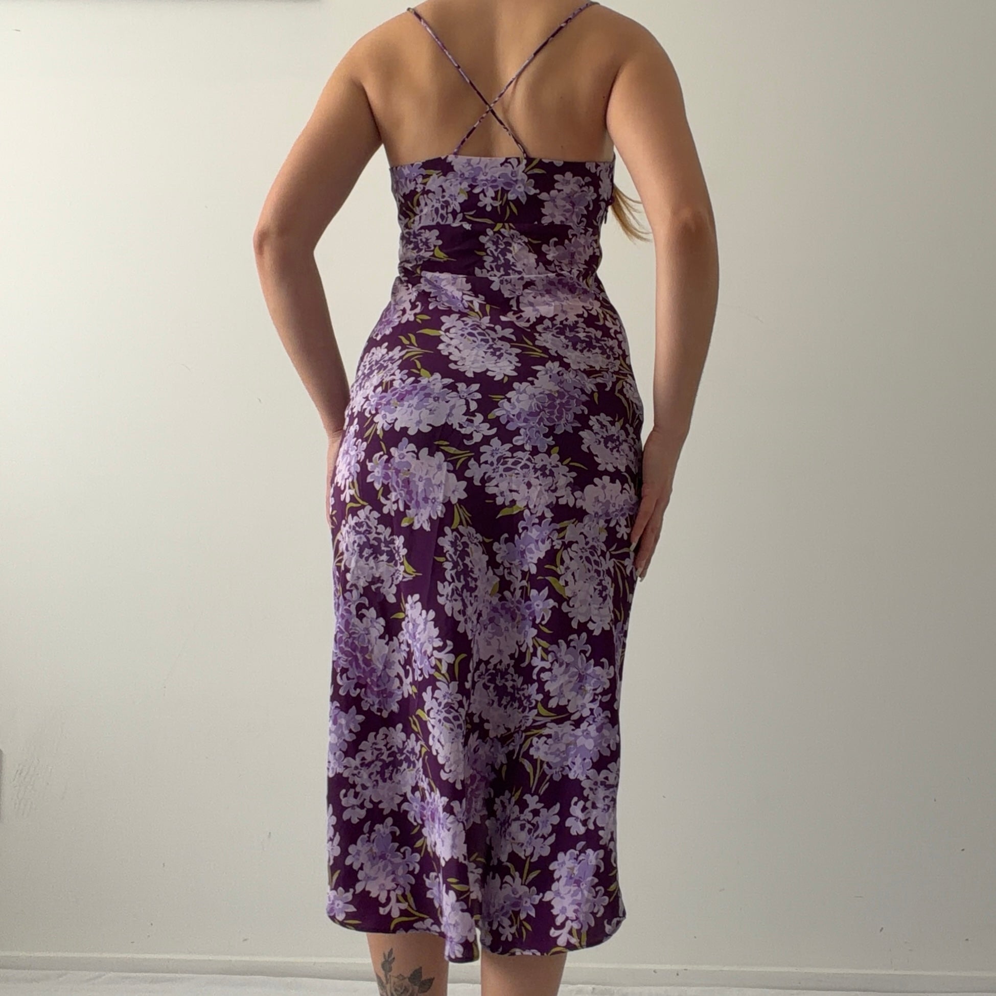 Express Floral Slip Dress | 6-8