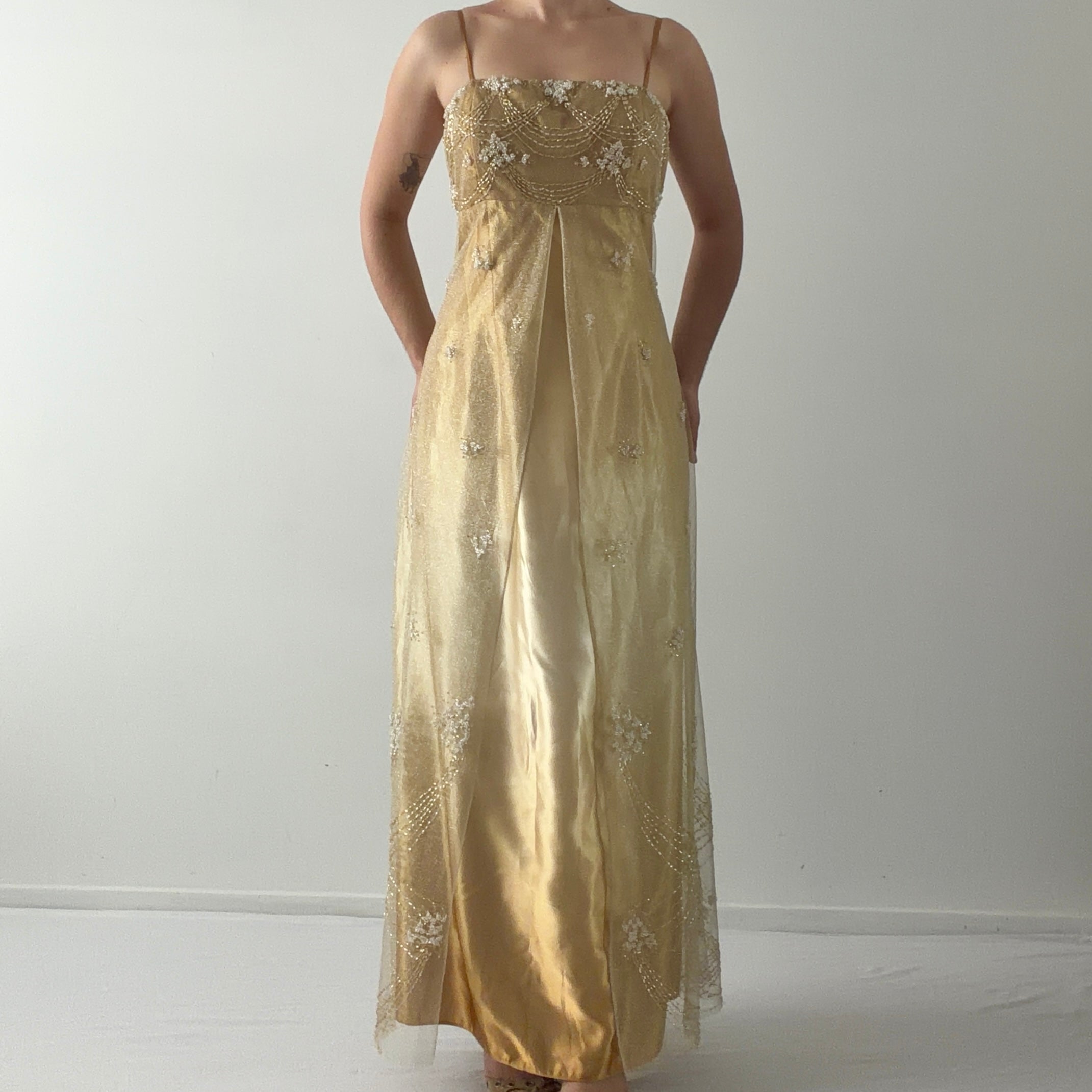 Jovani Beaded Maxi Dress | 12-14