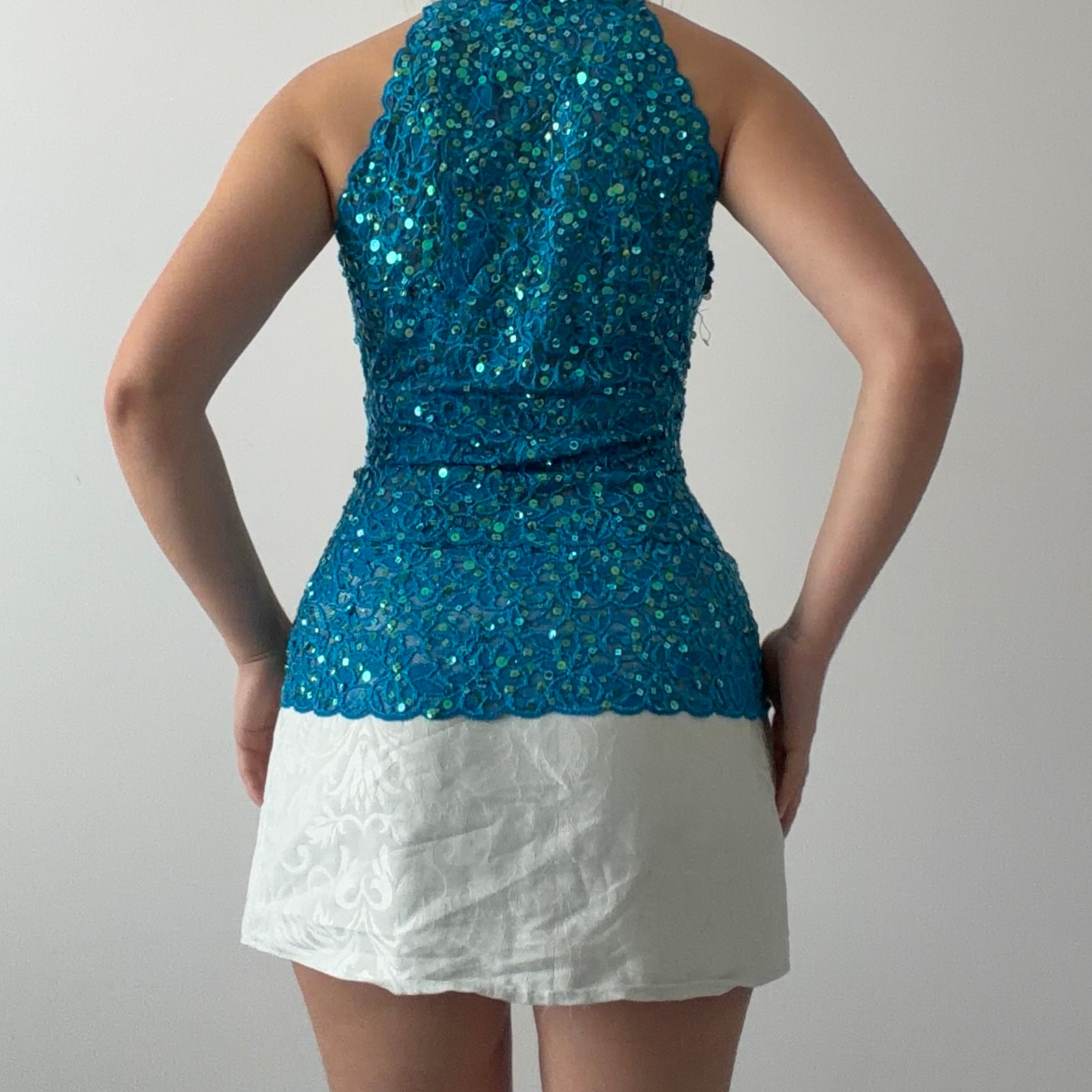 Cache Sequin Top | M