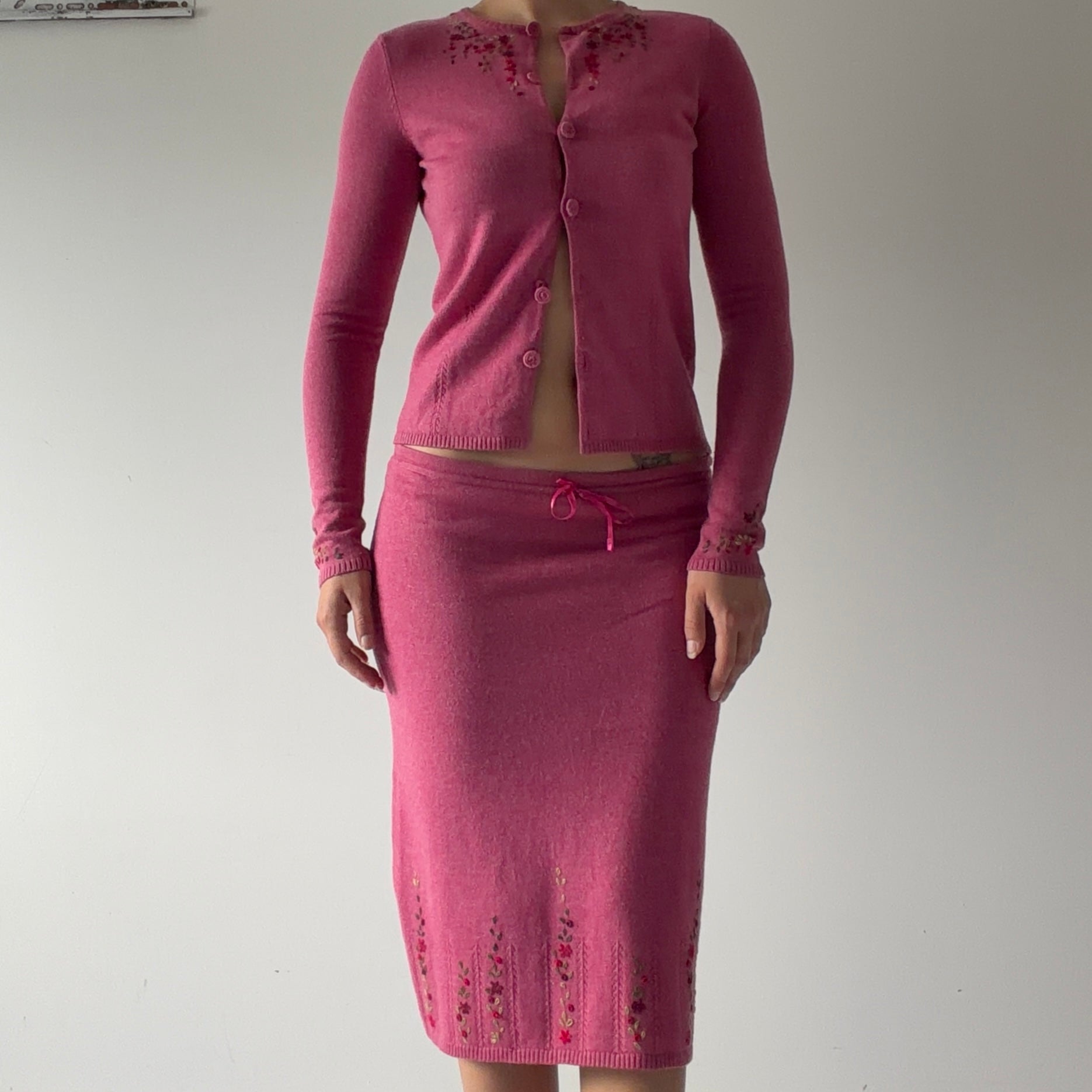 Mark Eisen Silk Cashmere Knit Set | 6-8