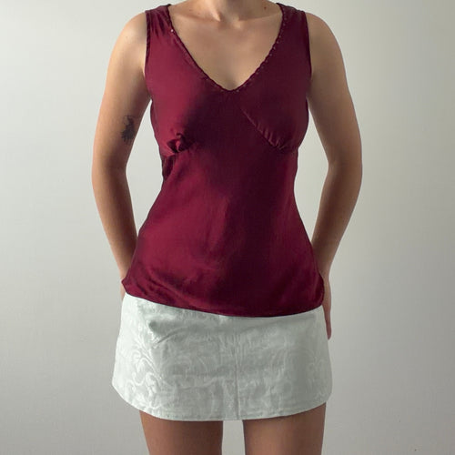 Silk Babydoll Cami Top | 10-12