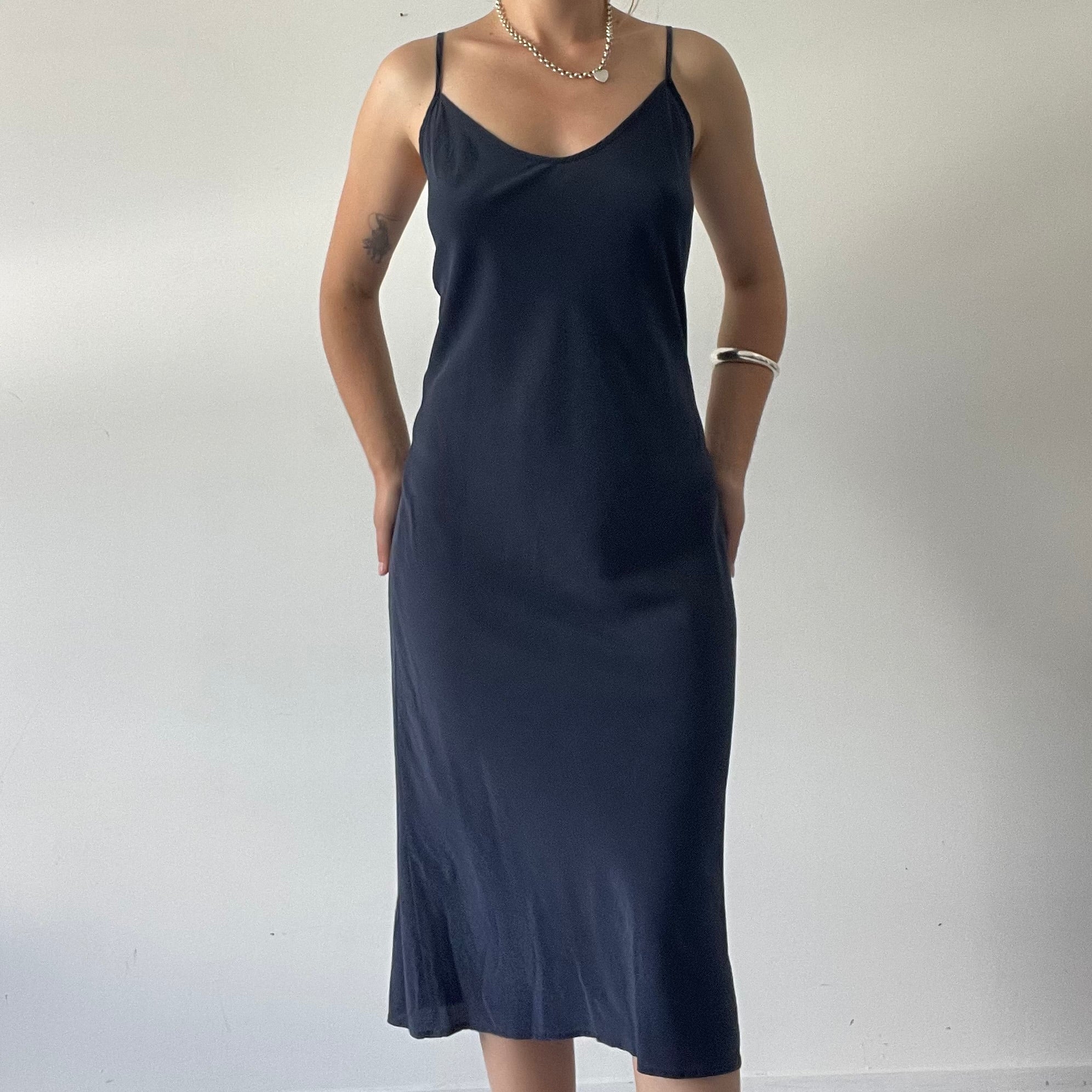 Kenzie 100% Silk Slip Dress | 12-14