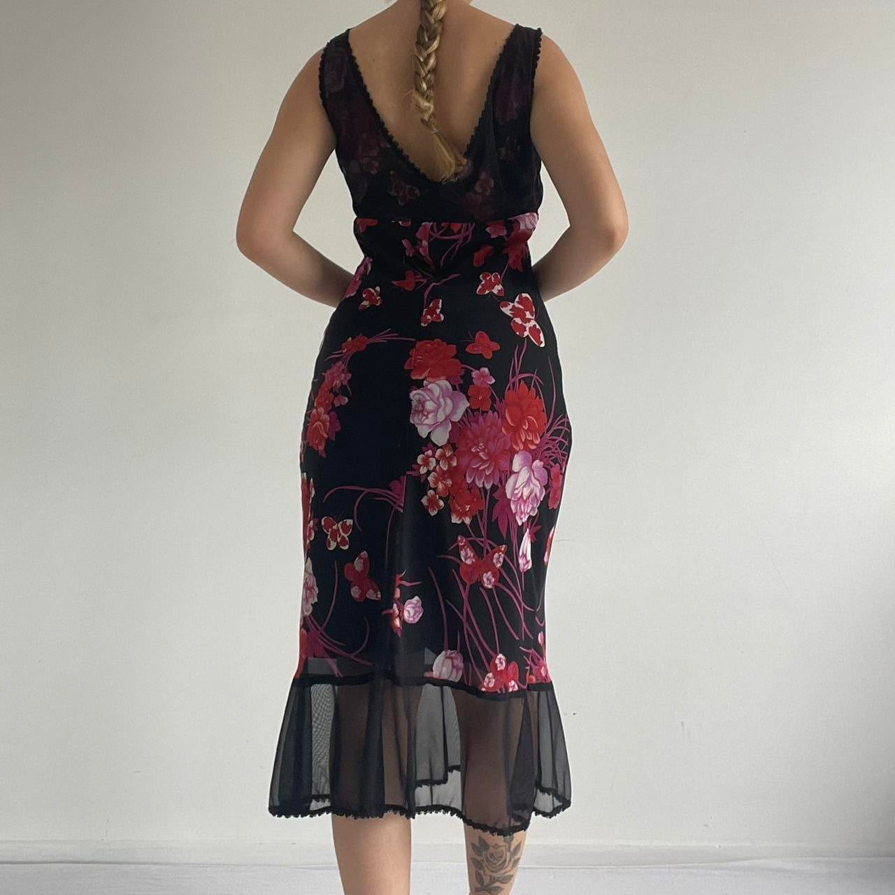 Johnny Dexter Bias Cut Midi Slip Dress | 8-12