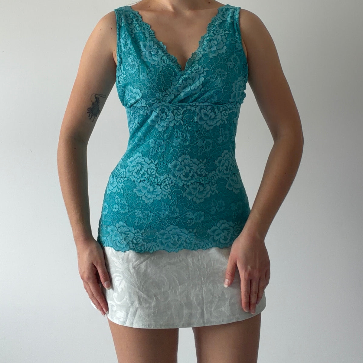 Lace Babydoll Cami Top | L