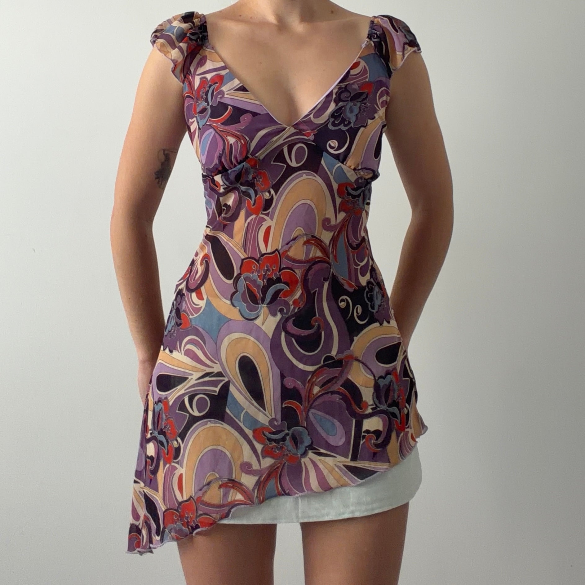 Janette USA Asymmetric Top | 6-8