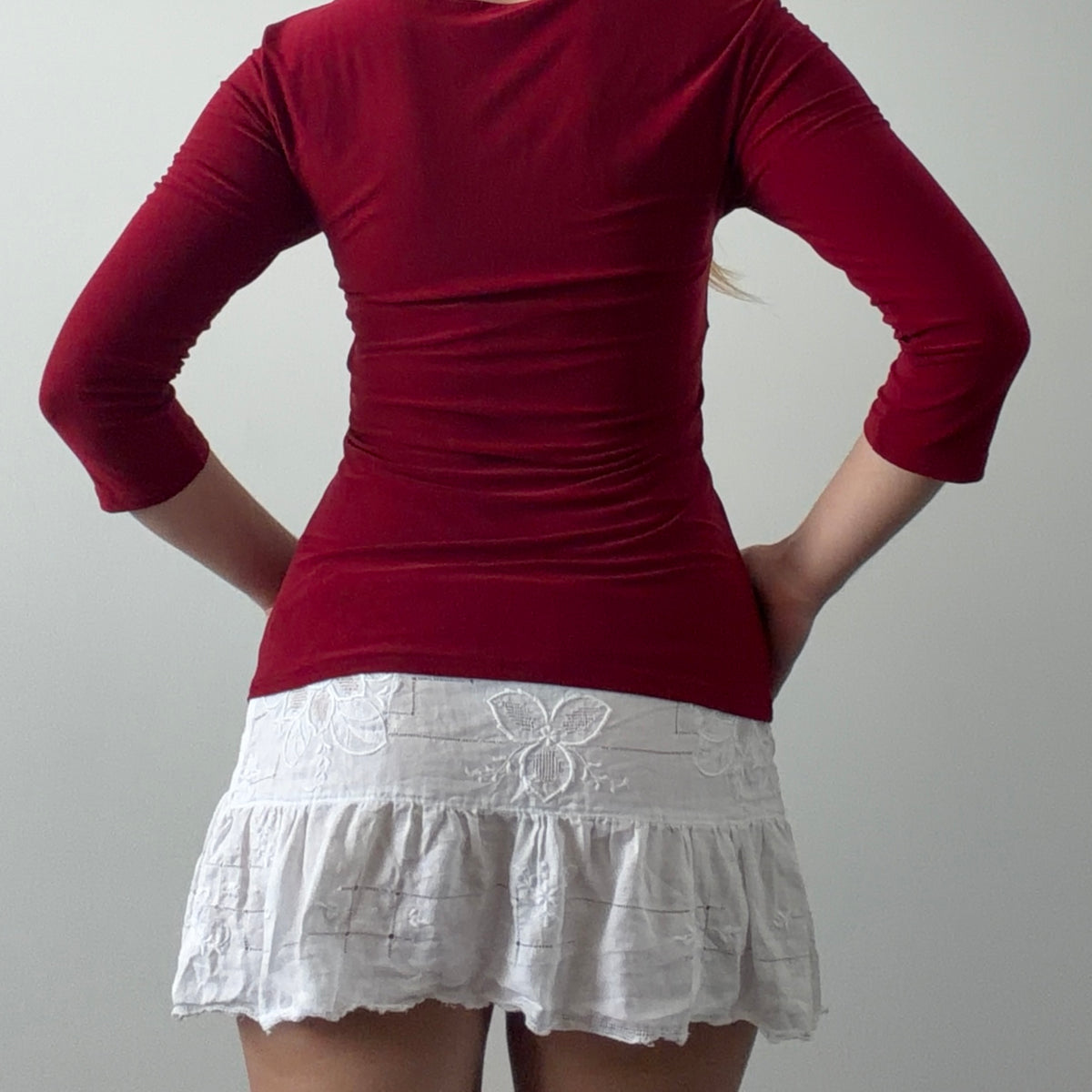 3/4 Sleeve Top | L