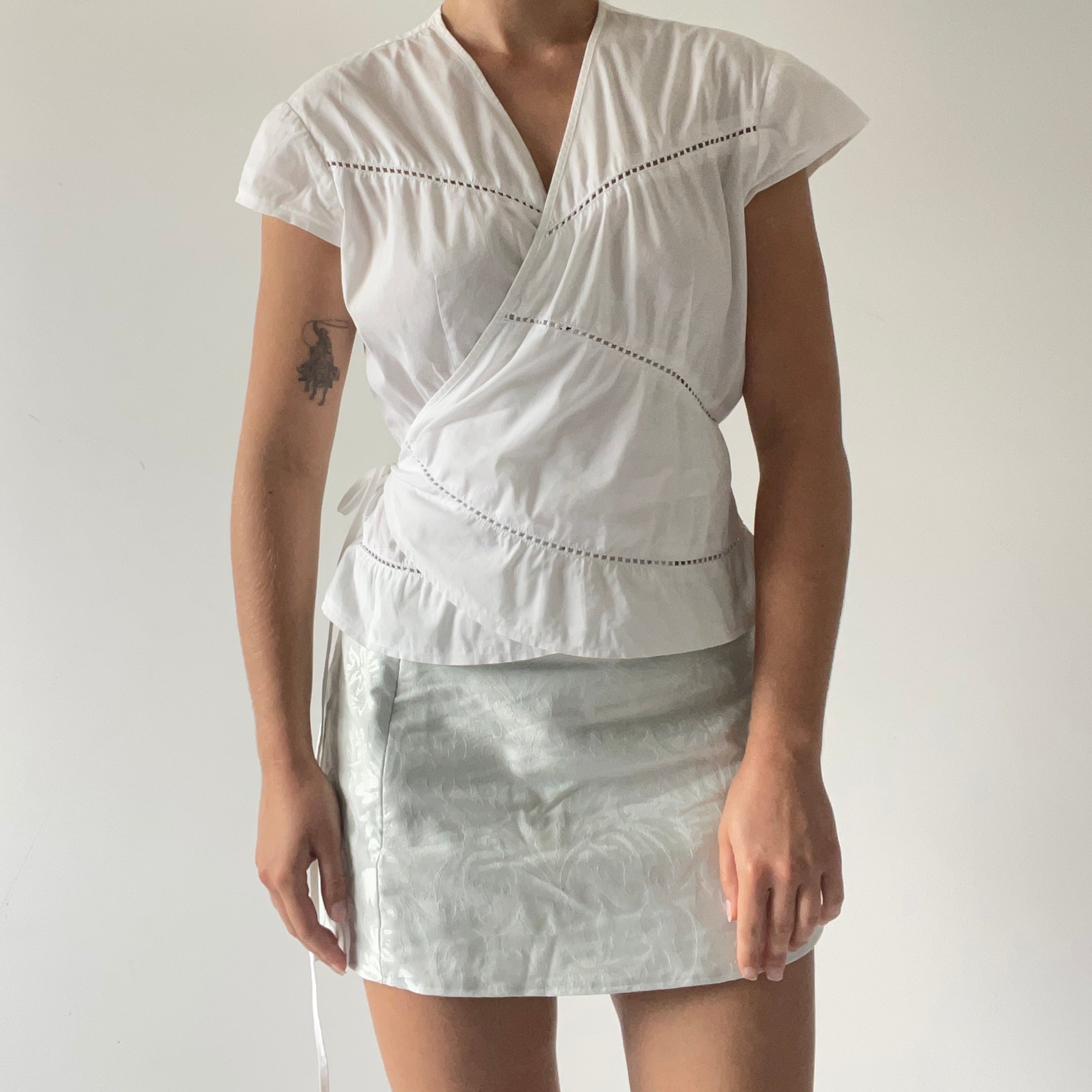 Marilyn Seyb Wrap Top | 8-12