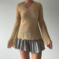 Mohair Knit Sweater | S-M